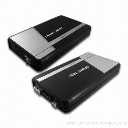 1,500W x 1 Compact Class-D Car Amplifier, Measures 400 x 195 x 50mm